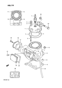 RM125 Цилиндр