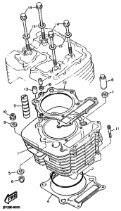 TT600R Цилиндры