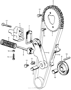 CB750 Cam chain + tensioner