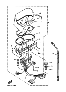 XJ600S XJ600SG Измерительный прибор