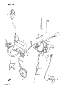 TS200 Жгут проводов
