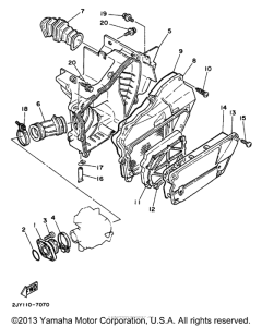 TW200J Впускная система