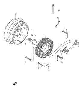 VL800 Зажигание