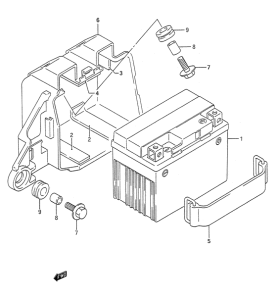 TS200 Аккумулятор