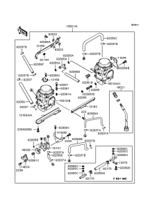 EX250 Карбюратор