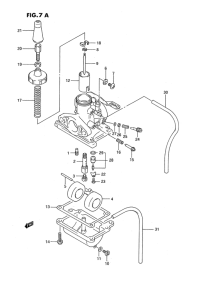 PV50 Carburetor assy