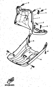 CW50RS Щиток облицовочный