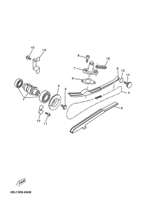 YP125E Camshaft. chain