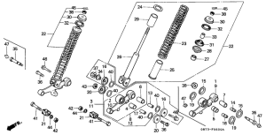 C70ZP Передние аммортизаторы