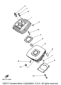 RT180K Головка цилиндров