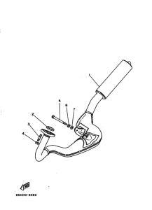 YSR80 YSR80D Выхлоп