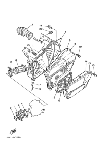 TW125 Впускная система