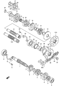 DR200 Трансмиссия