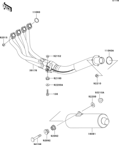 ZX636 Глушитель
