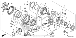 VFR1200F (DCT) Редуктор