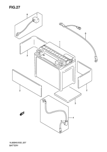 VL800 Аккумулятор