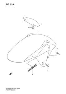 SV650 Переднее крыло