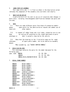 RM80 Catalog preface