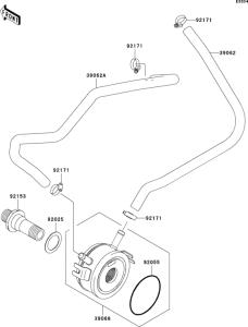 ZX600 Масляный картер