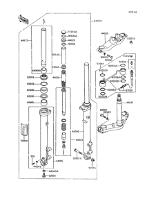 ZG1200 Передняя вилка