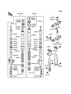  Передняя вилка