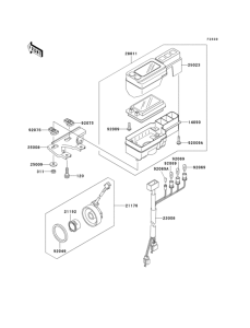 KLX250 Приборы