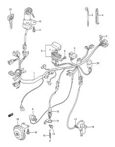 GSF400 Жгут проводов