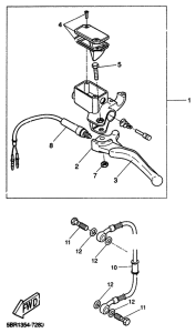 YQ50 H. haupbremszylinder