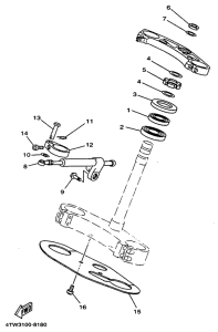 TZ250 Управление