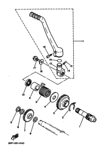 YZ250 Стартер