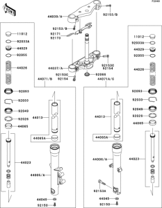  Передняя вилка