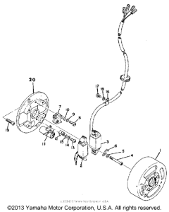 RD60B Flywheel magneto