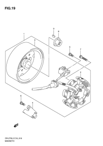 DR-Z70 Зажигание