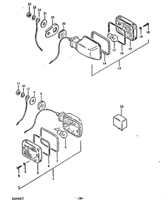 GS450 Поворотники