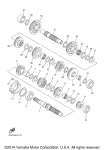 FJR13AEVC Трансмиссия