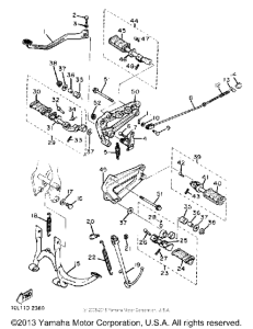 XV920K Подножки
