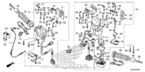 GL1800 Рулевые переключатели