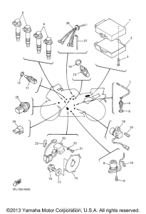 YZFR7L Электрика