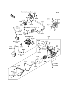 KLX150 Воздушный фильтр