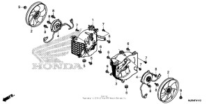 GL1800C Вентилятор охлаждения