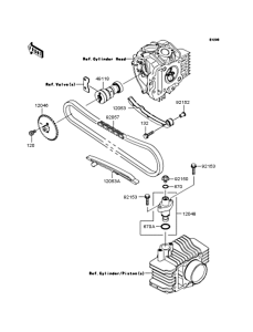 KL110 Распредвал