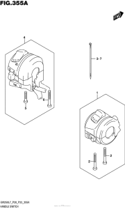 GW250 Рулевые переключатели