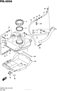 AN650 Топливный бак