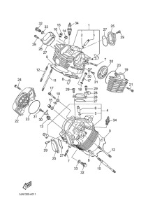 BT1100 Головка цилиндров