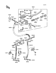 ZG1300 Главный тормозной цилиндр
