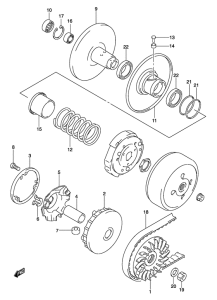 UH150 Трансмиссия