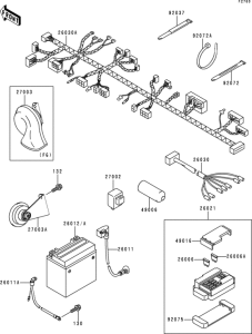 BJ250 Электрика