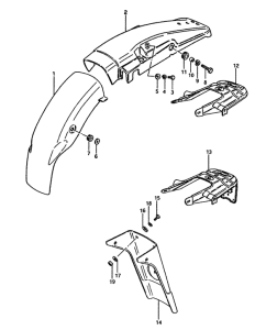 TS50 Заднее крыло