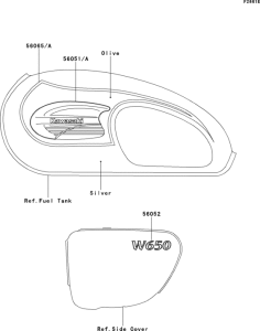 EJ650 Decals(silver / olive)(ej650-a4)