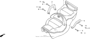 GL1500SE Сиденье